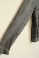 Cutter & Buck Gray Quarter Zip Cotton Sweater | M