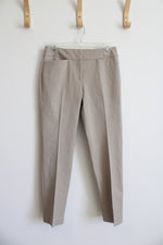 Ann Taylor Tan Trouser Pants | 2 Petite