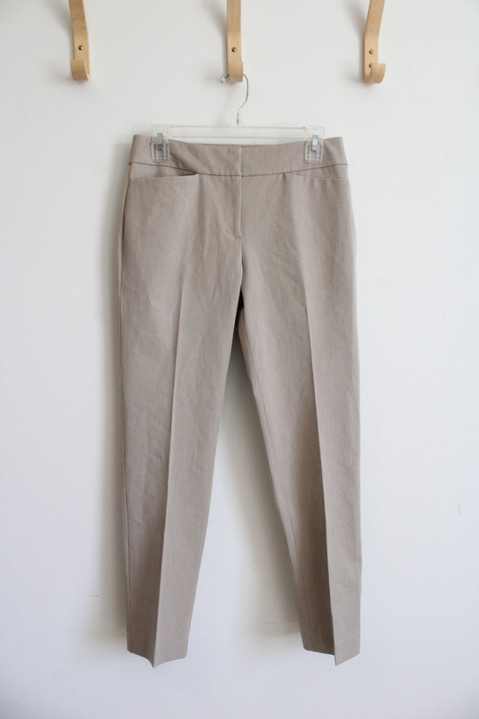 Ann Taylor Tan Trouser Pants | 2 Petite