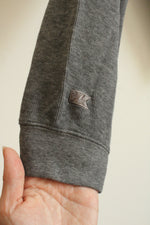 Cutter & Buck Gray Quarter Zip Cotton Sweater | M