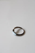 Sterling Silver Ivory Ring | Size 7.5