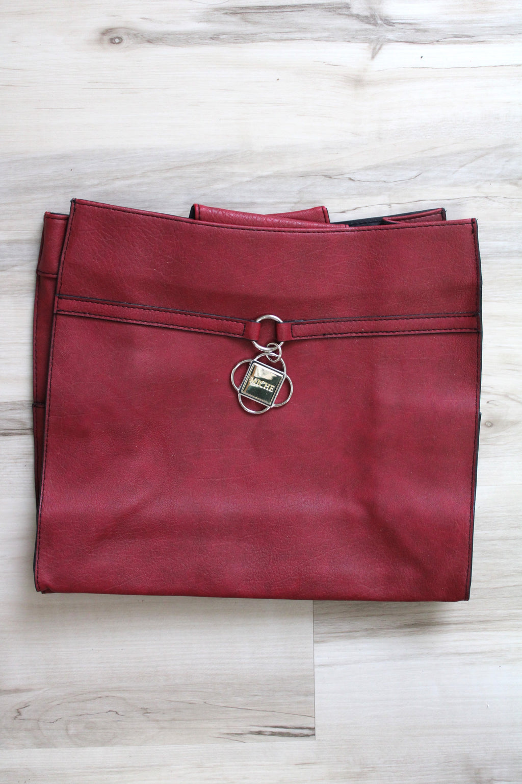 Miche Dabney Red Leather Demi Shell