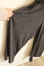 NEW Old Navy Gray Long Sleeve V-neck Wrap Jumpsuit | L
