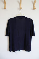 Christopher & Banks Navy Shrug | M