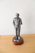 Michael Ricker 1985 Cletus "Man With Shovel" Pewter Statue