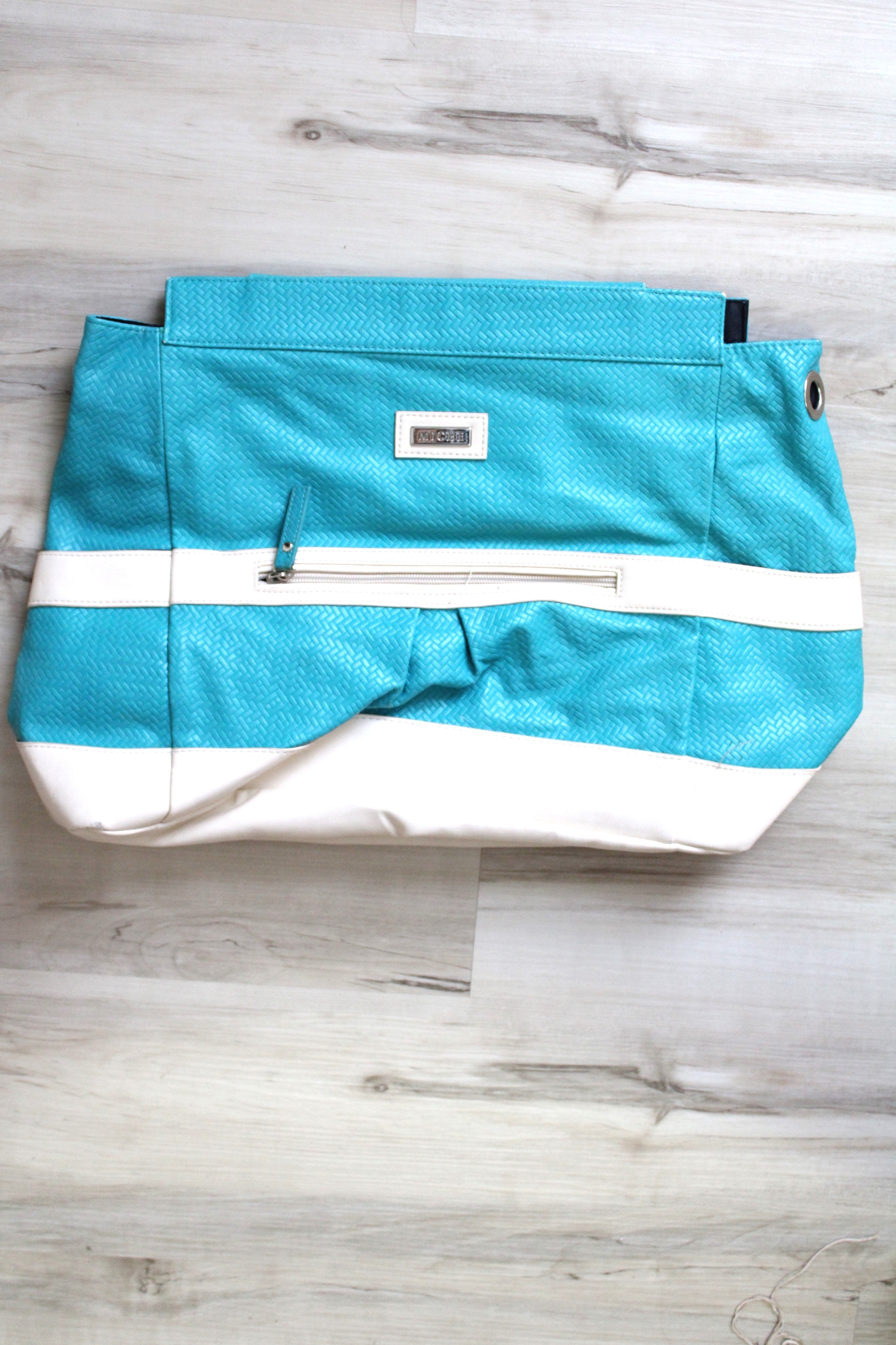 Miche Lila Blue Woven Demi Shell