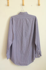 Ralph Lauren Purple Plaid Button Down Shirt | M
