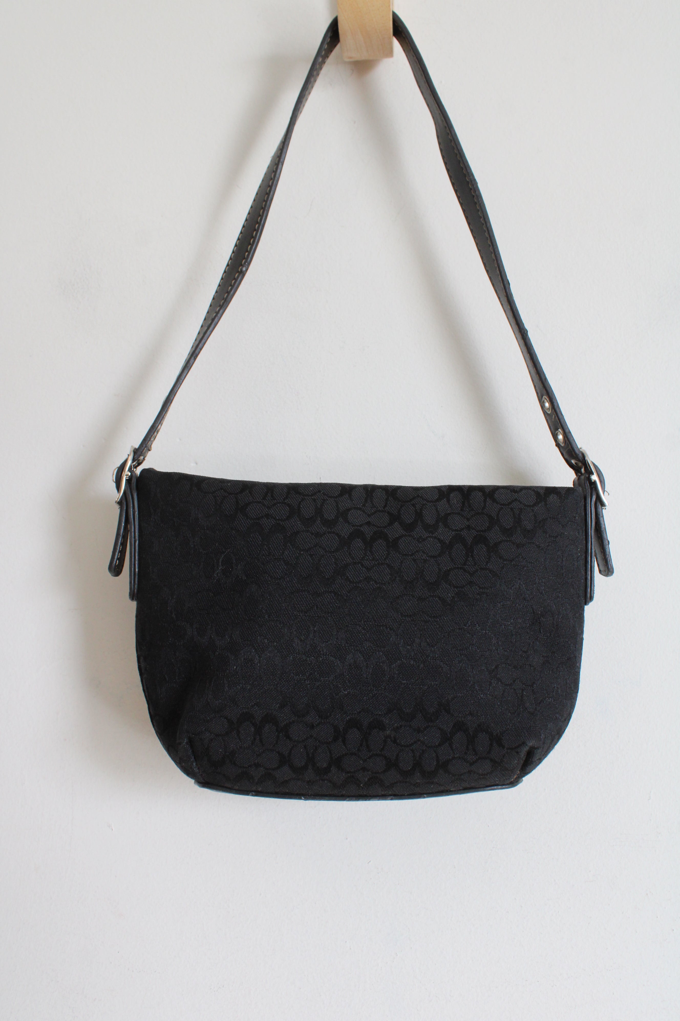 Coach Black Signature Mini Soho Y2K Purse