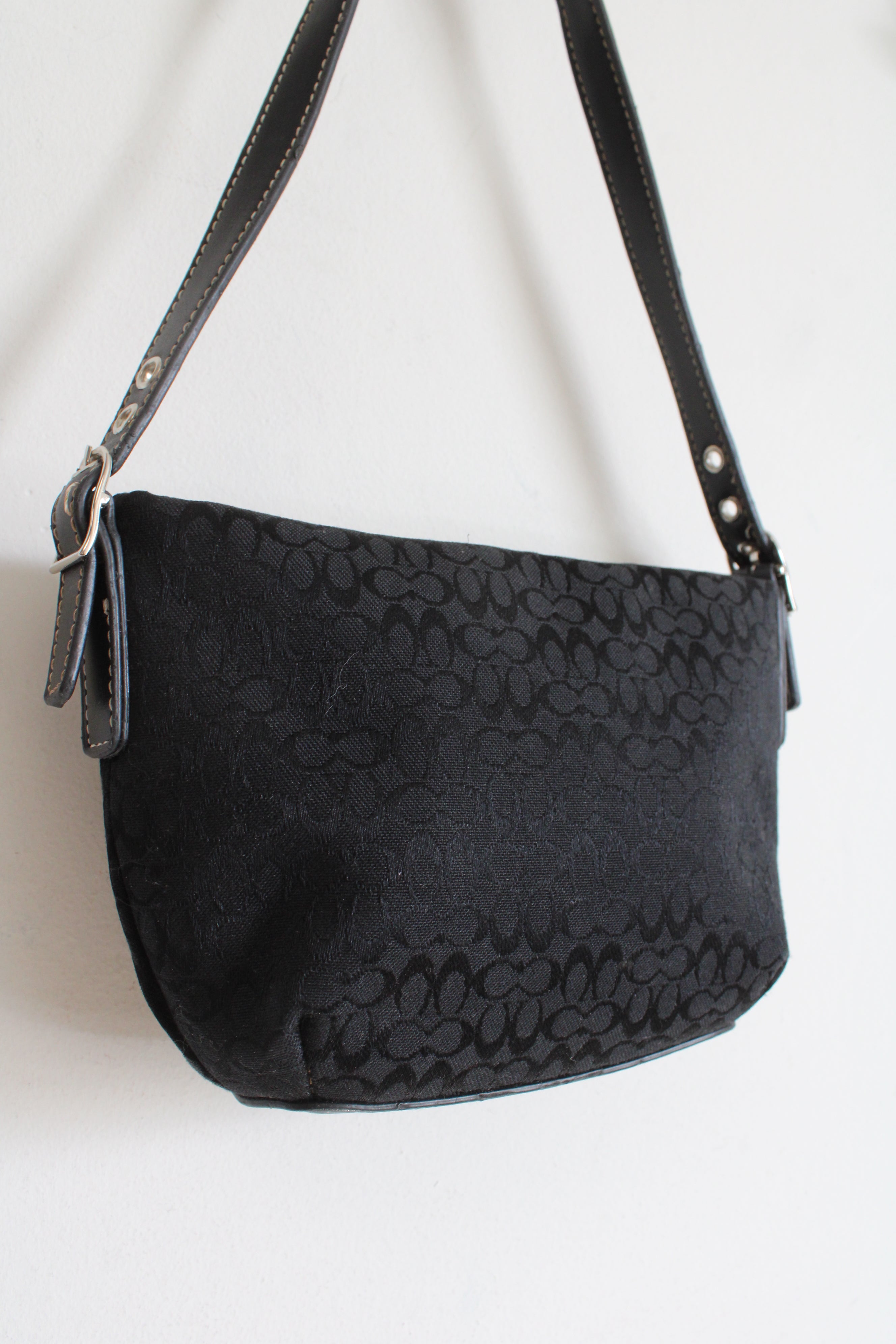 Coach Black Signature Mini Soho Y2K Purse