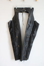 Protech Leather Apparel Fringe Western style Chaps | S