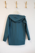 Stutterheim Mosebacke Petrol Blue Lightweight Raincoat | XXXS