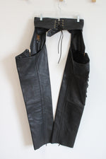 Protech Leather Apparel Fringe Western style Chaps | S