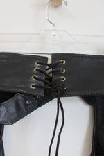 Protech Leather Apparel Fringe Western style Chaps | S