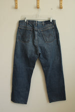 Wrangler Medium Wash Straight Leg Jeans | 36x 27
