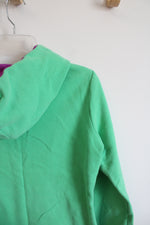 The North Face Green & Purple Hoodie | S