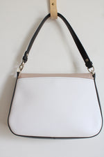Kate Spade Staci Saffiano Leather Flap Color Block Shoulder Bag