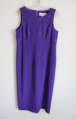 Sag Harbor Vintage Purple Maxi Dress | 12 Petite