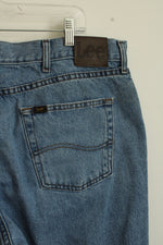 Lee Medium Wash Straight Leg Jeans | 42x30