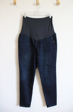 Sonoma Dark Wash Full Panel Maternity Jeans | 16