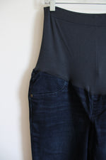 Sonoma Dark Wash Full Panel Maternity Jeans | 16