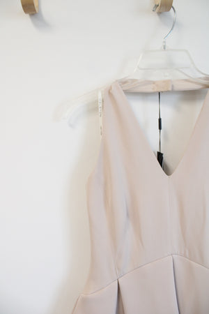 NEW Halston Heritage Buff Halter Neck Flare Dress | 4