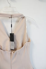 NEW Halston Heritage Buff Halter Neck Flare Dress | 4