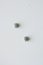 Jojo Loves You Sterling Silver Glacier Blue Rainbow Crystal Stud Earrings