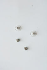 Jojo Loves You Sterling Silver Glacier Blue Rainbow Crystal Stud Earrings