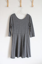 Divided Gray Loose Dress | M
