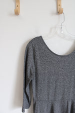 Divided Gray Loose Dress | M