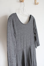 Divided Gray Loose Dress | M