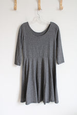 Divided Gray Loose Dress | M