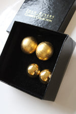 Joan Rivers Gold Tone Stud Earrings