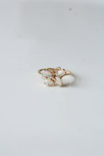 14K Opal Butterfly Ring | Size 6