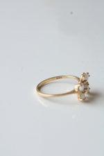 14K Opal Butterfly Ring | Size 6