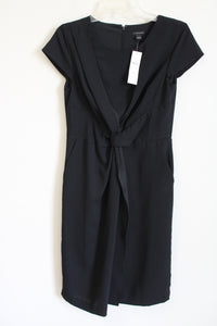 NEW Ann Taylor Black Twist Front Dress | 2 Jubilee Thrift NEW Ann Taylor Black Twist Front Dress | 2 Jubilee Thrift