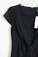 NEW Ann Taylor Black Twist Front Dress | 2