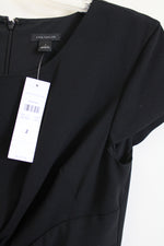 NEW Ann Taylor Black Twist Front Dress | 2