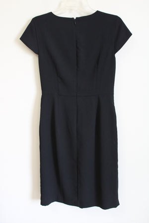 NEW Ann Taylor Black Twist Front Dress | 2 Jubilee Thrift NEW Ann Taylor Black Twist Front Dress | 2 Jubilee Thrift