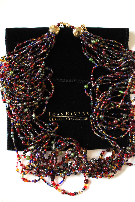 Joan Rivers Classics Collectable Glass Beaded Necklace