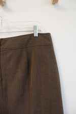 Rafaella Brown Pencil Skirt | 16