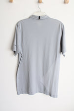 Puma Light Gray Polo Shirt | L