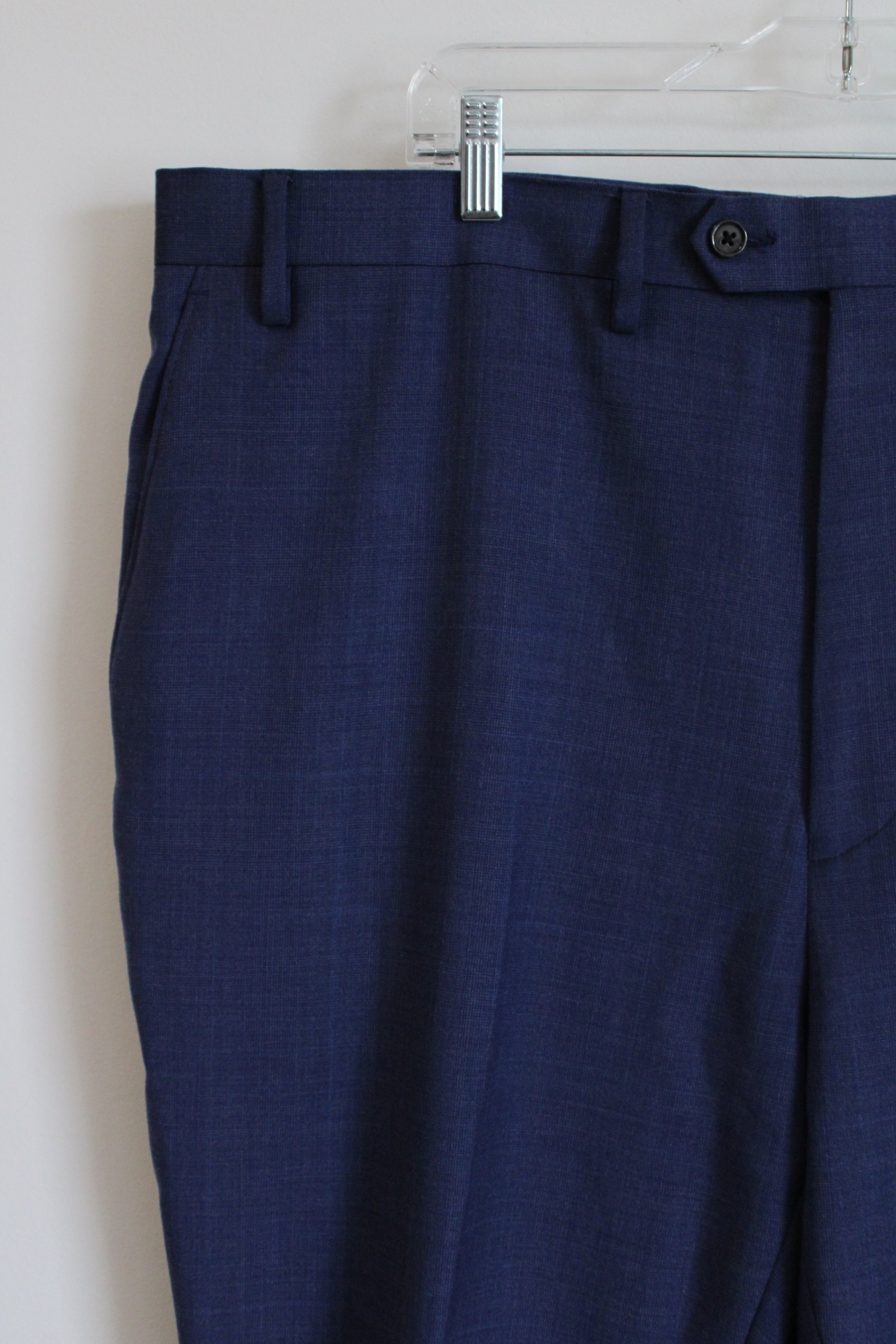 Ralph Lauren Big & Tall Blue Wool Pants | 44X27