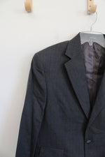 Claiborne Charcoal Gray Wool Blend Sport Coat | 40R