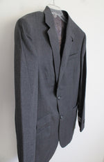 Claiborne Charcoal Gray Wool Blend Sport Coat | 40R