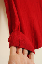Loft Red Soft Turtleneck Sweater | XS