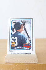Topps Mark Grace Porcelain Card