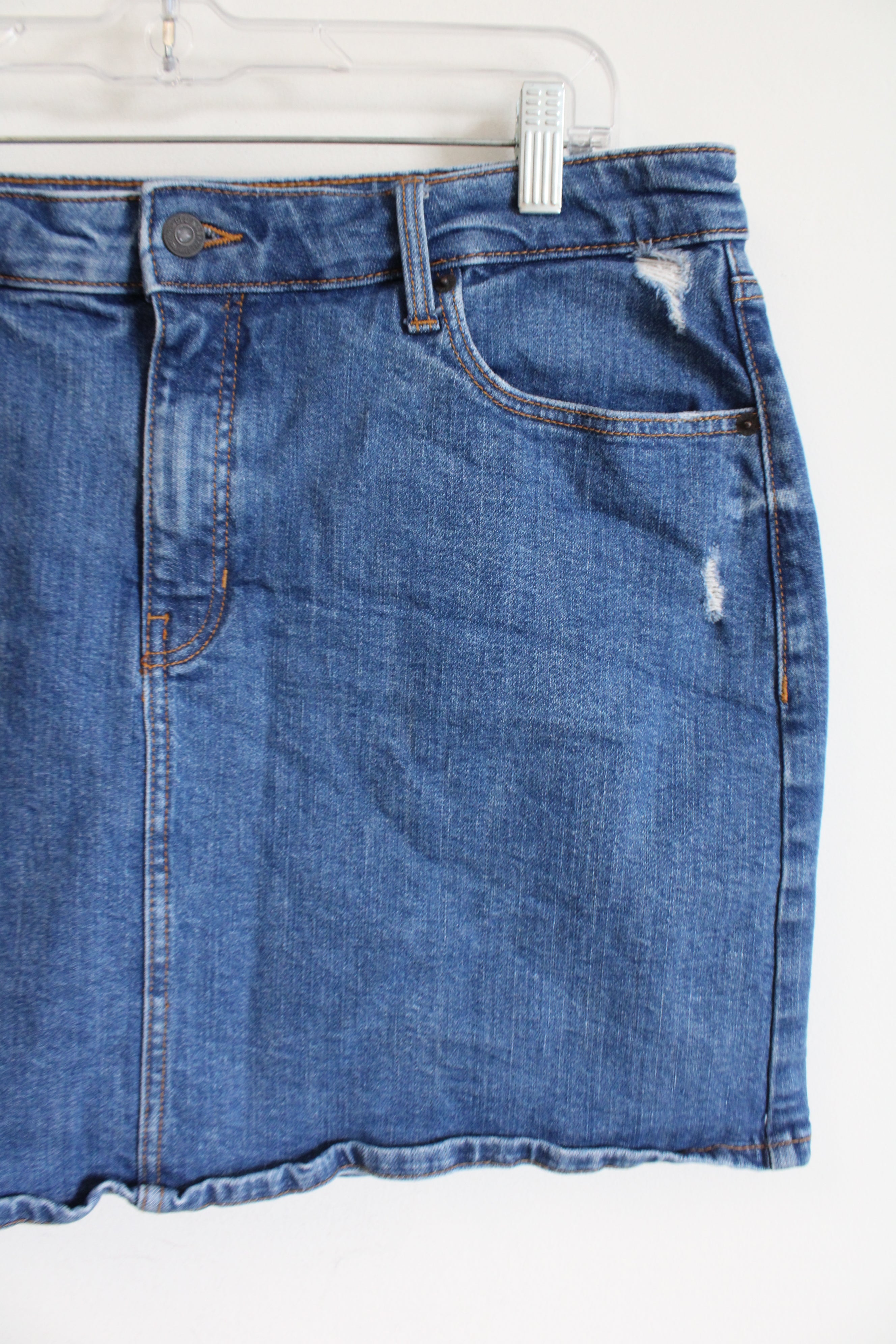 Old Navy Distressed Mini Skirt | 14