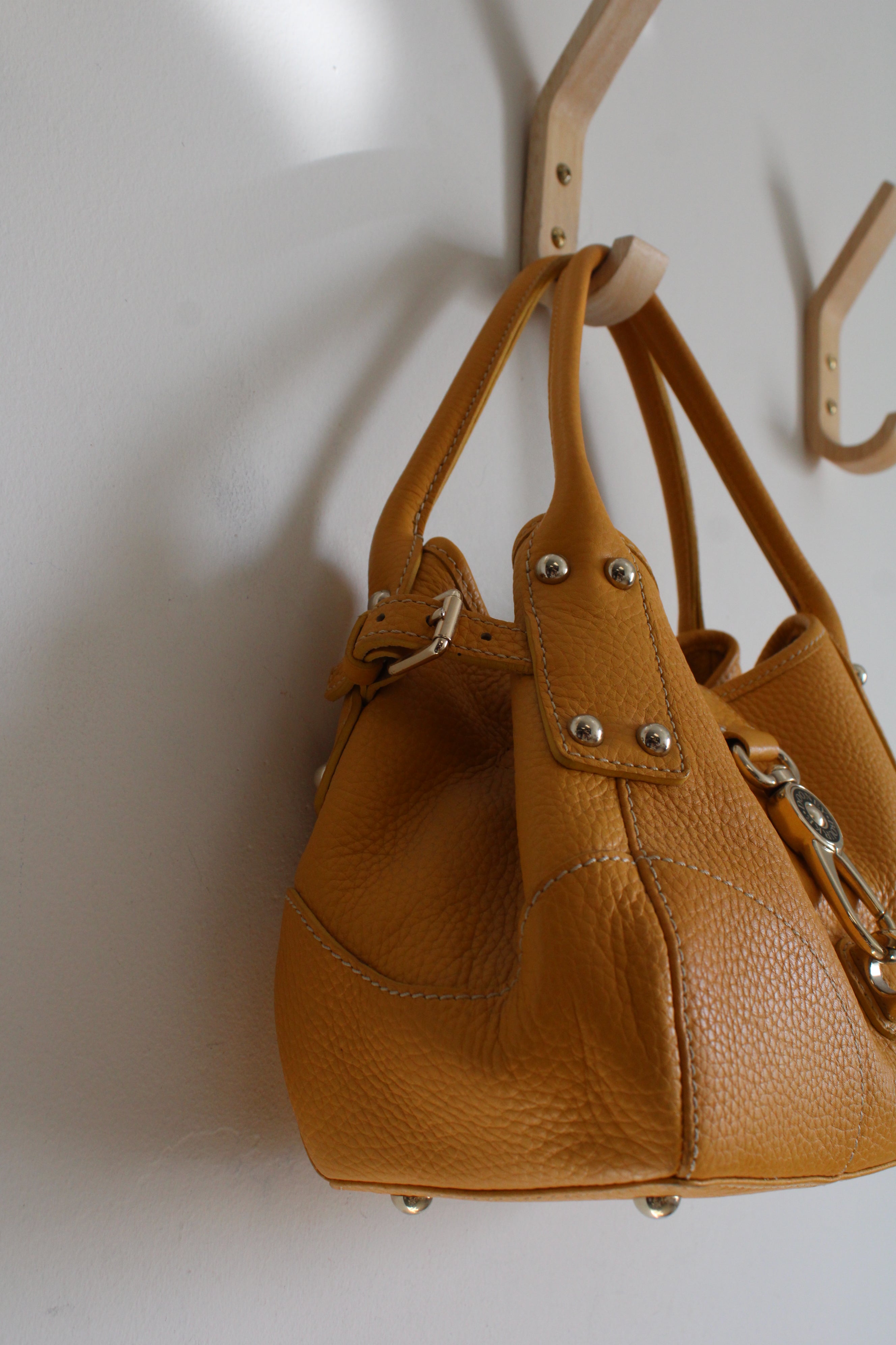 Dooney & Bourke Belvedere Medium Logo Lock Satchel