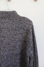 Michael Brandon Gray 1/4 Zip Sweater | XXL